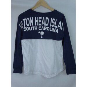Hilton Head Island South Carolina Shirt Size Small Blue Popular Long Sleeve Top